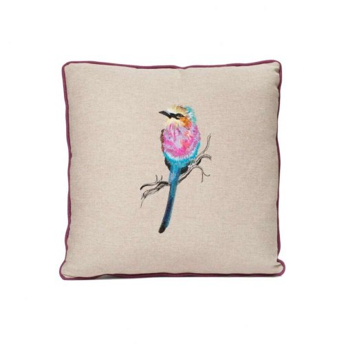 Fluffy Bird Cushion