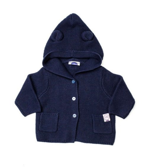 KNITTED HOODIE