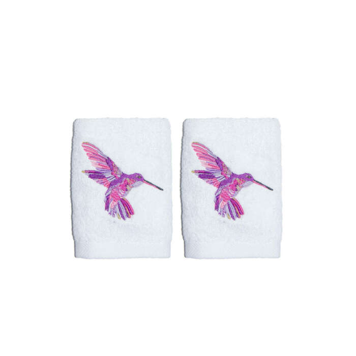 Calming Hummingbird hand Towels