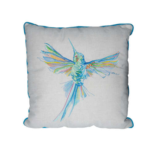 Calming Hummingbird Cushion