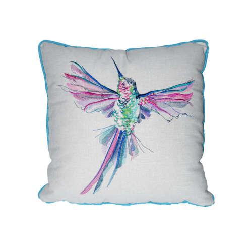 Calming Hummingbird Cushion