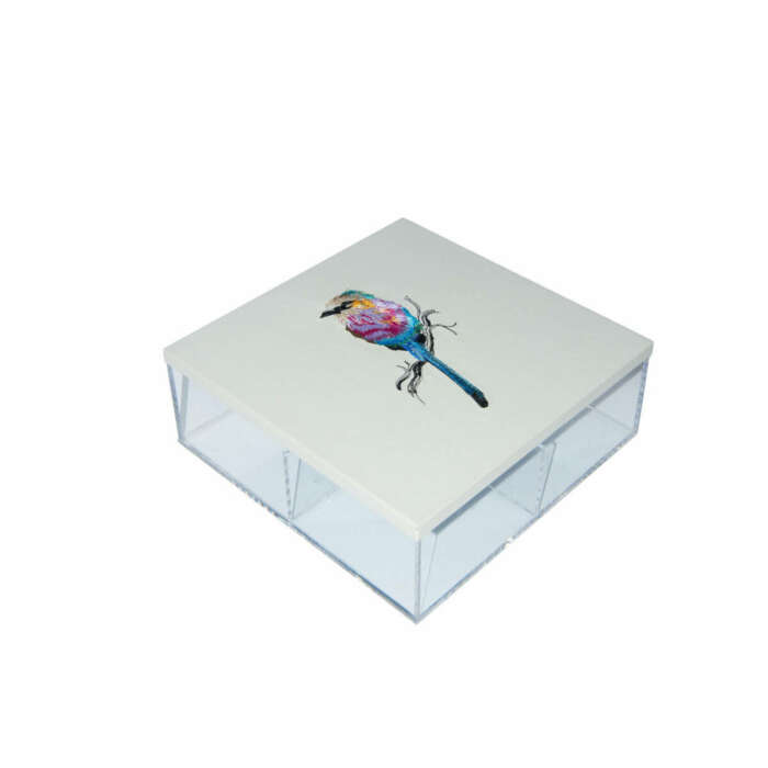 Fluffy Bird Acrylic Box