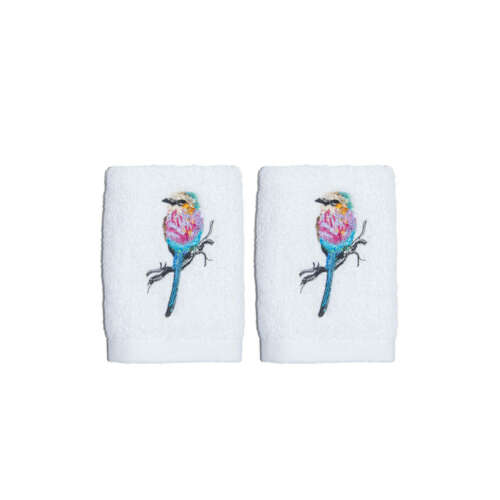 Fluffy Bird Hand Towels