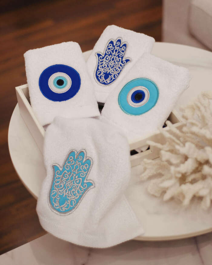 4 Kaff Hand Towels