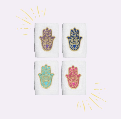 4 Kaff Hand Towels