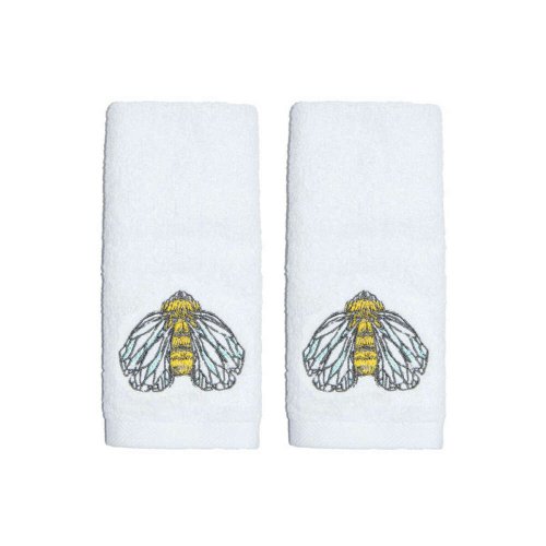Blue Butterfly Face Towels