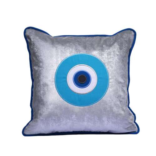 Eye velvet cushion