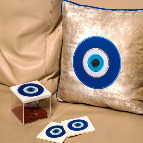 Velvet Gold Eye cushion