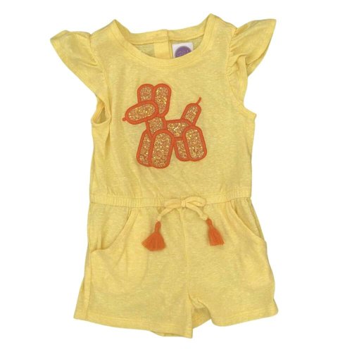 YELLOW ROMPER