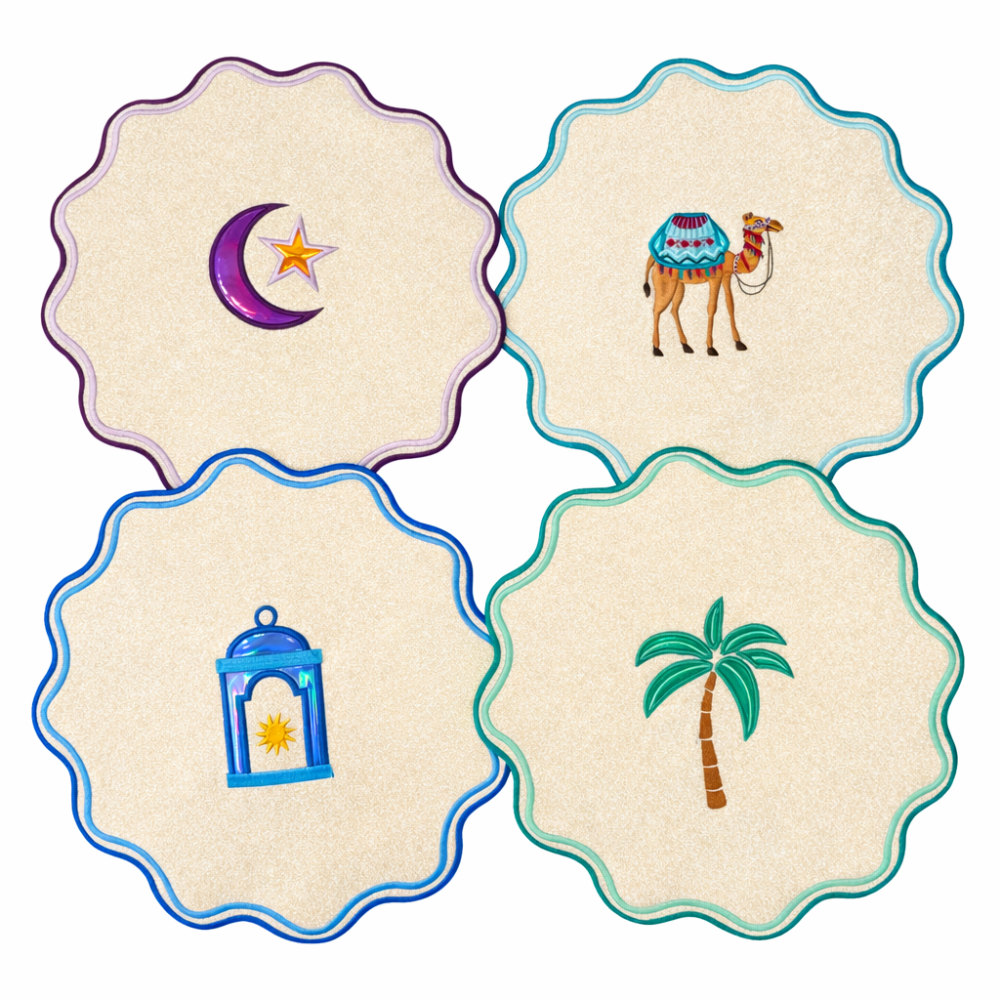 Ramadan Oasis Placemats - Set of 4