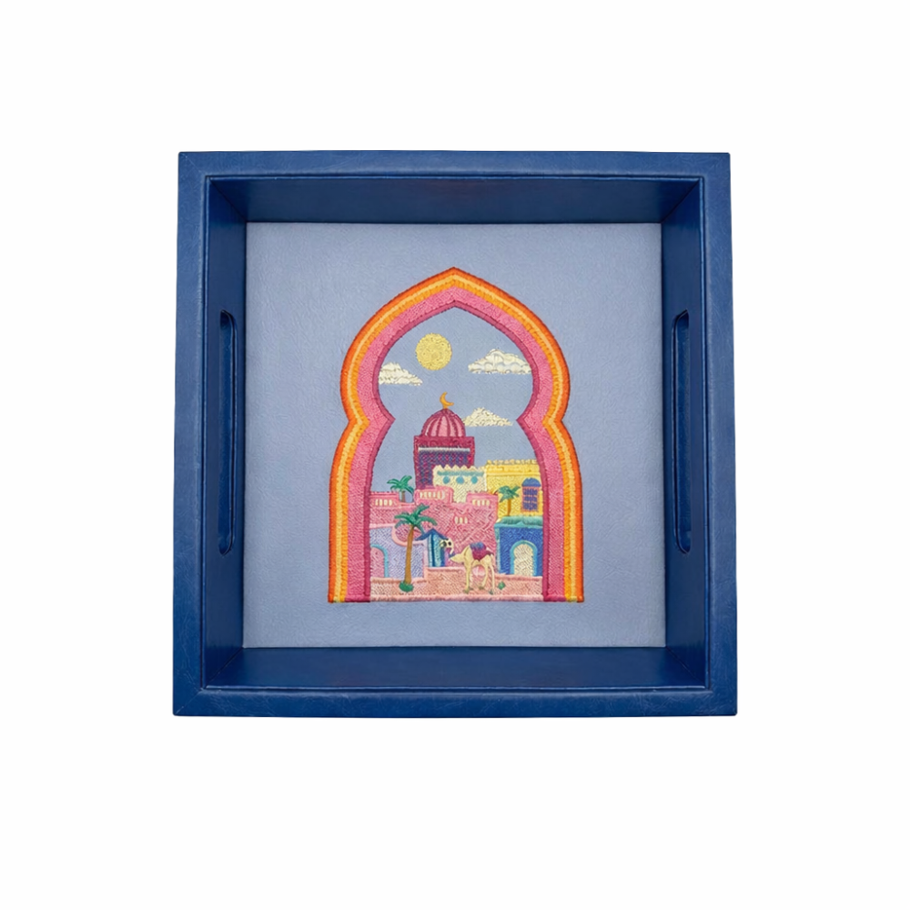 Madina Arch Tray - Mini with open Handles