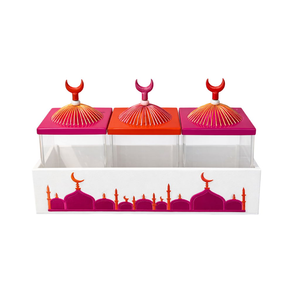 Majenta Flame String Domes