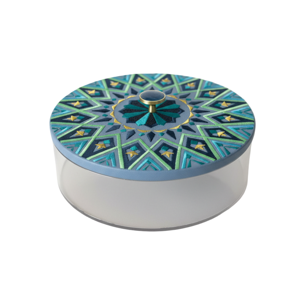 Round Box - Emerald